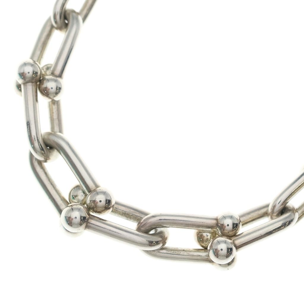 TIFFANY & Co. (ティファニー) ハードウェア グラジュエイテッド ネックレス Ag925 シルバー