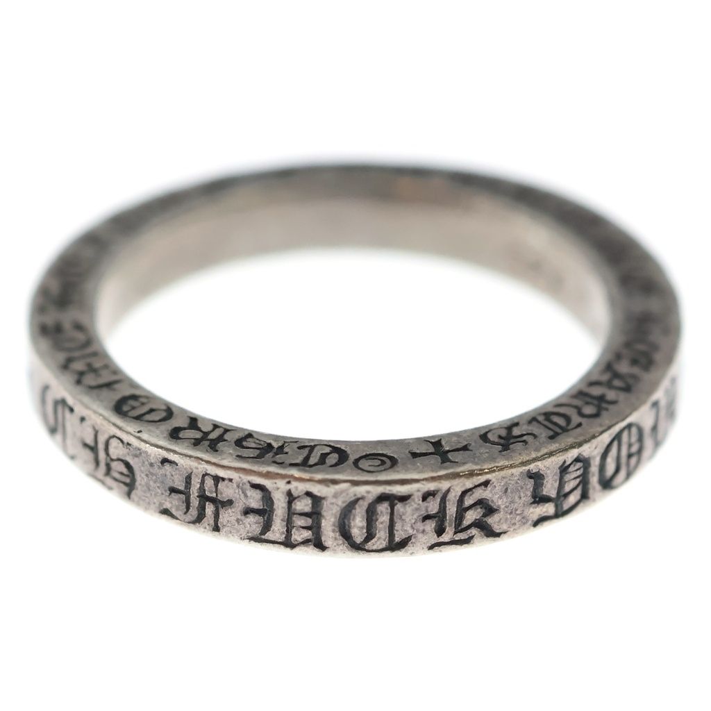 CHROME HEARTS (クロムハーツ) 3mm SPACER FUCKYOU 3mm スペーサー ファックユー リング シルバーBCA333