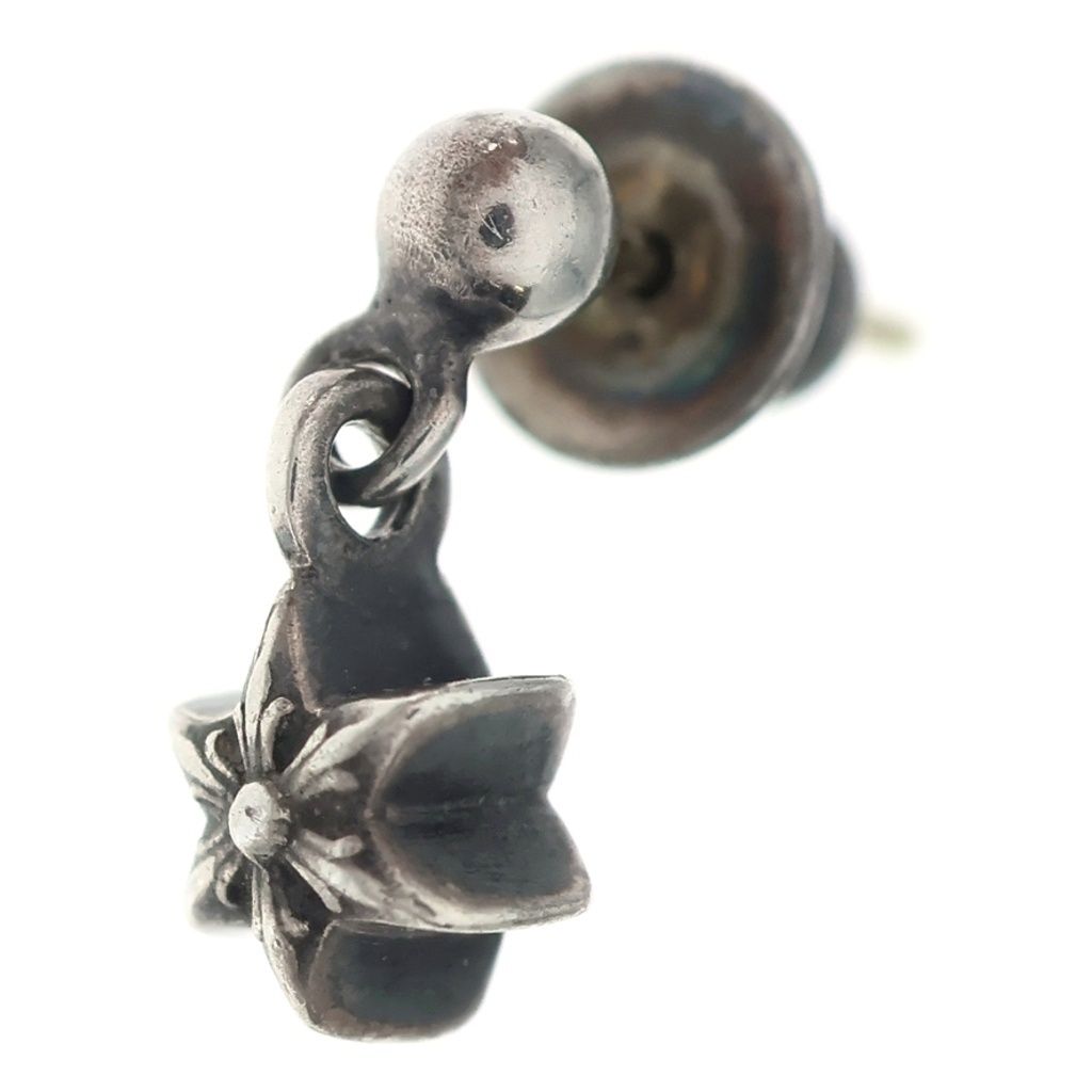 CHROME HEARTS (クロムハーツ) TNY STR DRP 1 タイニースタードロップ ピアス シルバー