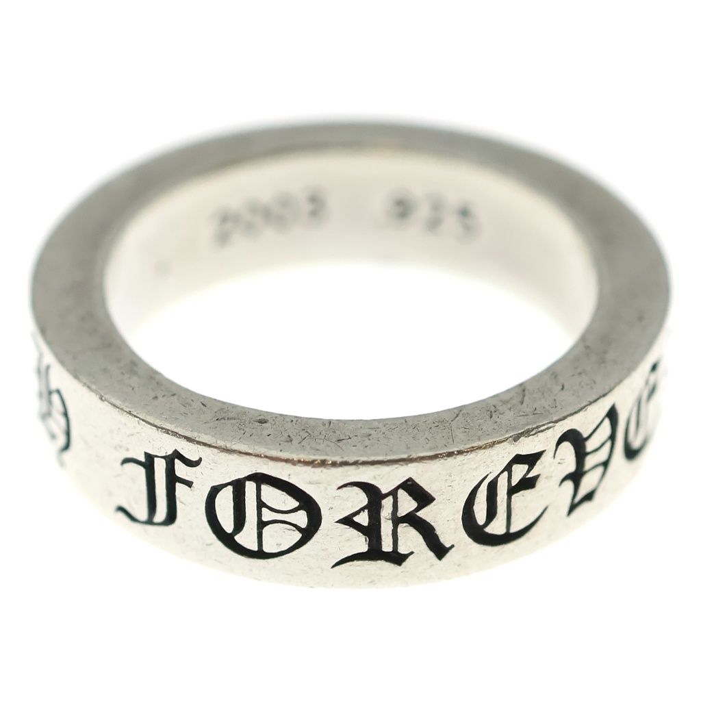 CHROME HEARTS (クロムハーツ) 6mm SPACER FOREVER 6mmスペーサーリング フォーエバーシルバーBCA337