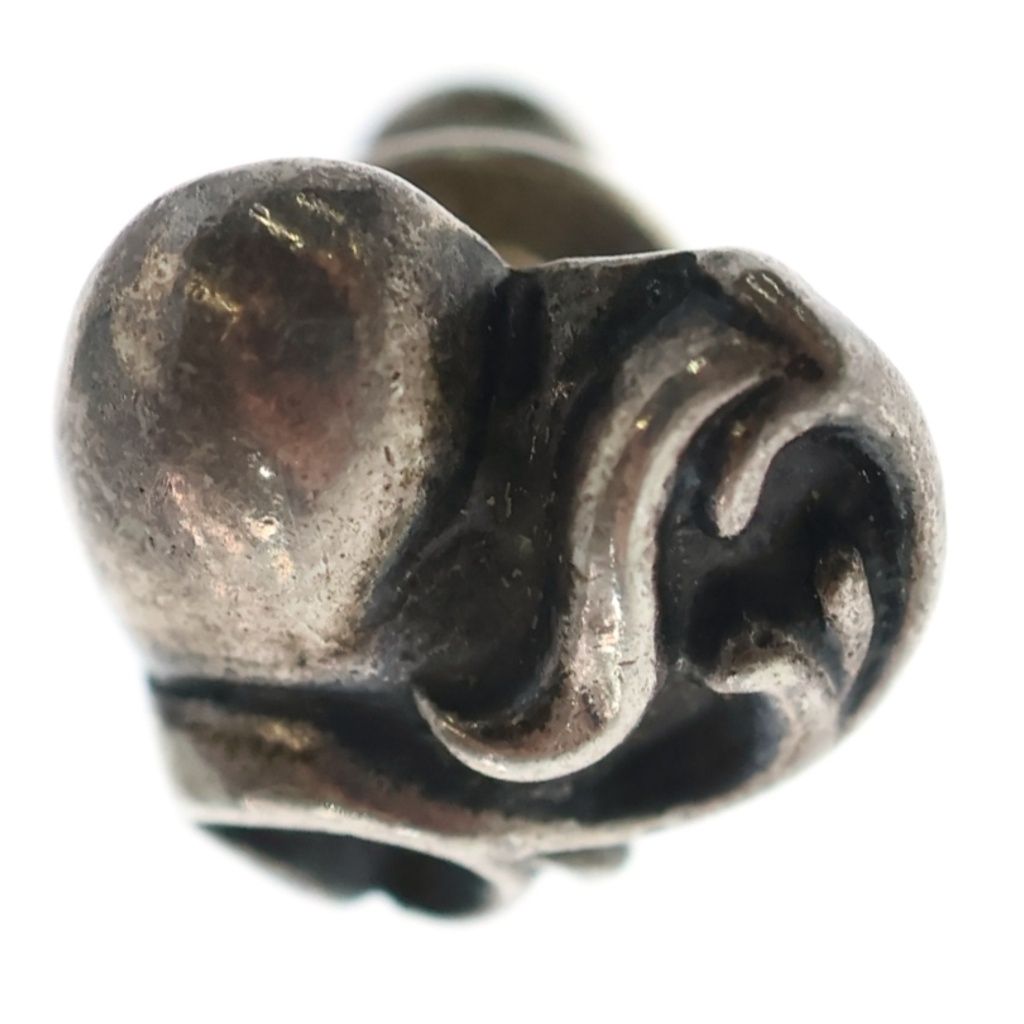 CHROME HEARTS (クロムハーツ) STUD HEART ハート スタッドピアス シルバー BCA112
