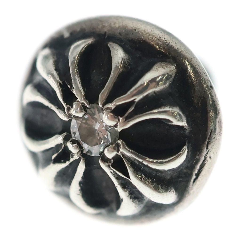 Chrome Hearts クロムハーツ　ワンボール　ダイヤ　ピアス CHROME HEARTS (クロムハーツ) STUD CRSBLL DIA クロスボールスタッド