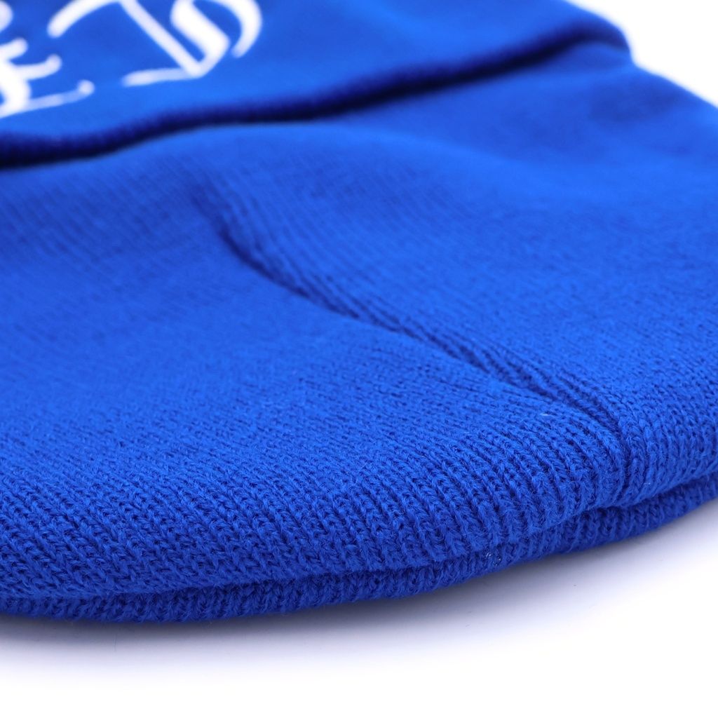CHROME HEARTS (クロムハーツ) WATCH CAP CHロゴ刺繍 ビーニー ニット