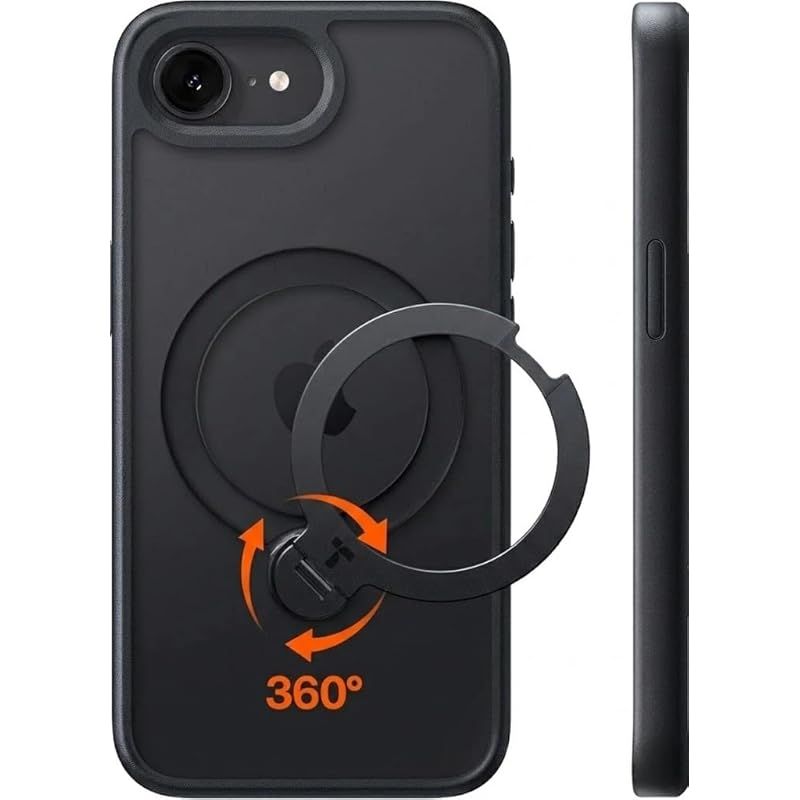 【新品】 TORRAS iPhone 17e 用 ケース【多機能一体・360°新定点回転スタンド】iPhone 16e 用 ケース Magsafe対応 米軍規格 縦横両対応 リング付き マグネット搭載 ワイヤレス充電対応 耐衝撃 防指紋 半透明 2026 Os 5,895円
