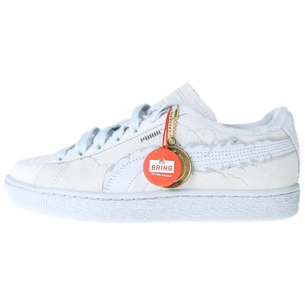 PUMA (プーマ) SUEDE 3 ONE PIECE プーマスウェード3ワンピース ローカットスニーカー グレー US6.5/24.5CM 396524-01