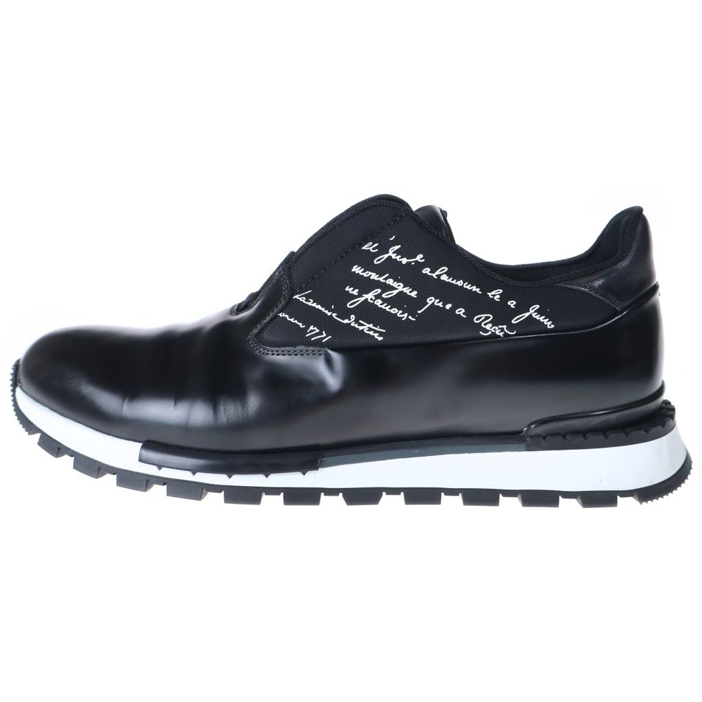 Berluti (ベルルッティ) ファストトラック トリックノカリグラフィ レザー ローカットスニーカー 9 1/2