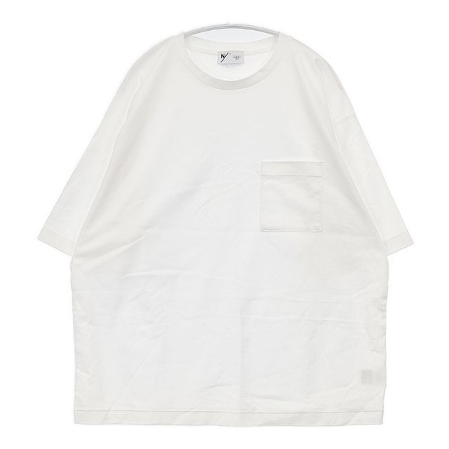 NEUTRALWORKS. スムースコンフォートビッグティーウィズポケット 定価10450円 KS34145 半袖Ｔシャツ カットソー ホワイト メンズ ニュートラルワークス.【中古】6-0507S∞
