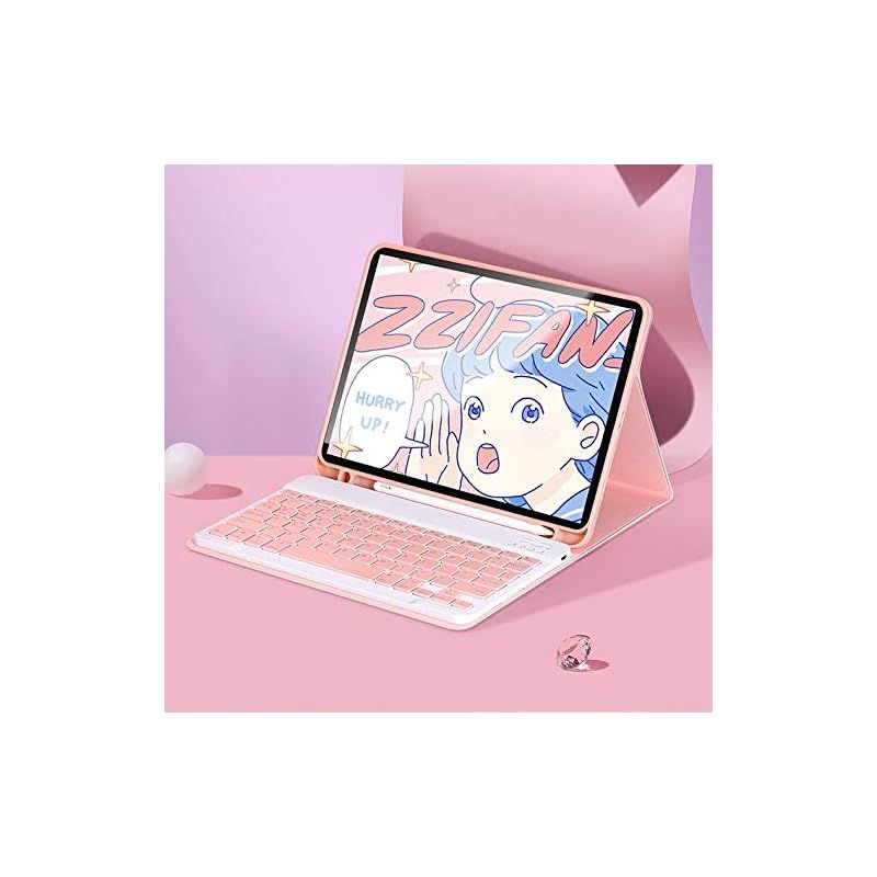 Fire HD 10 Plus/HD 10 2021 キーボードケース 青 - メルカリ