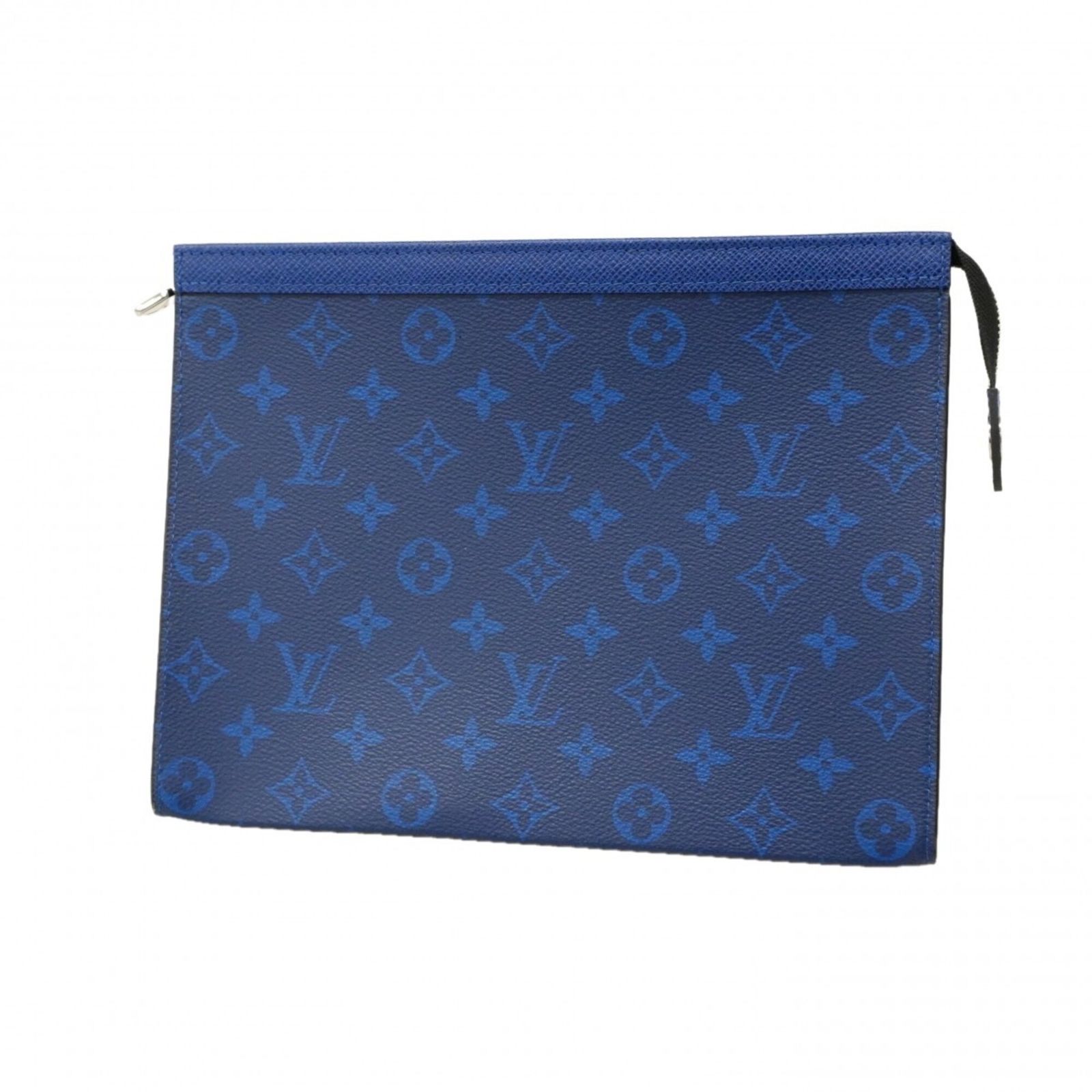 ルイ・ヴィトン(Louis Vuitton) ルイ・ヴィトン クラッチバッグ タイガラマ ポシェットヴォワヤージュMM M30423 ブルーメンズ