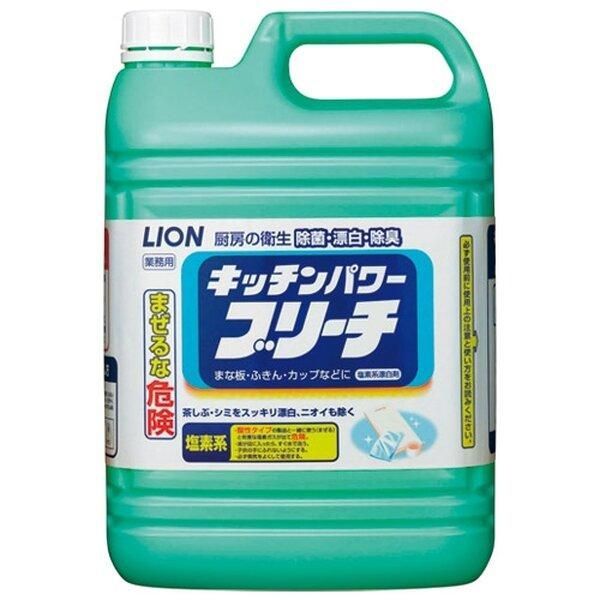 （まとめ）ライオン キッチンパワープリーチ 業務用5.0kg〔×20セット〕