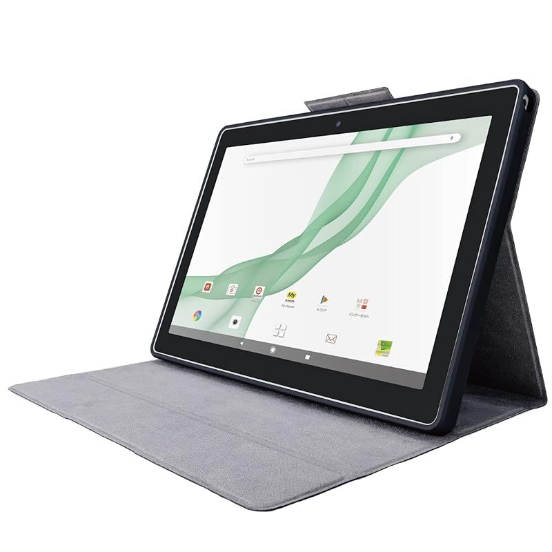 【新品】 エレコム dtab d-51C フラップケース スリープ対応 ブラック TB-S221SABK
