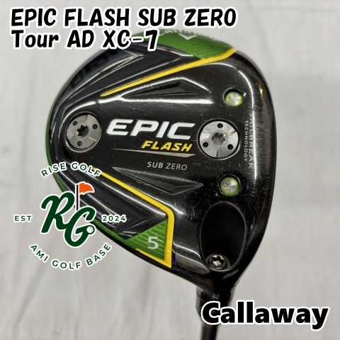 【中古】フェアウェイウッド キャロウェイ EPIC FLASH SUB ZERO◆Tour AD XC-7◆S◆18[7905]