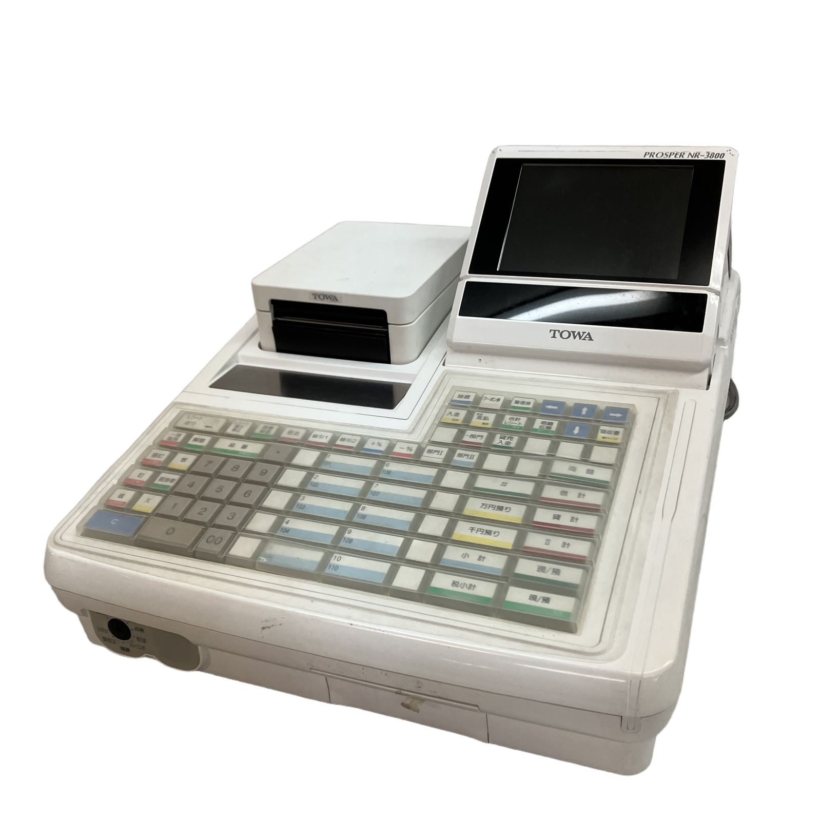 TOWA NR-3800R ZINEB-1018X1H 電子レジスター 業務用 店舗用品 会計 トーワ 中古 C11227426