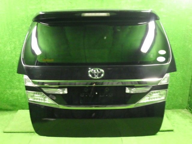 ヴェルファイア DBA-ANH25W バックドアASSY 202 黒 67005-58120 68105-58071 9314