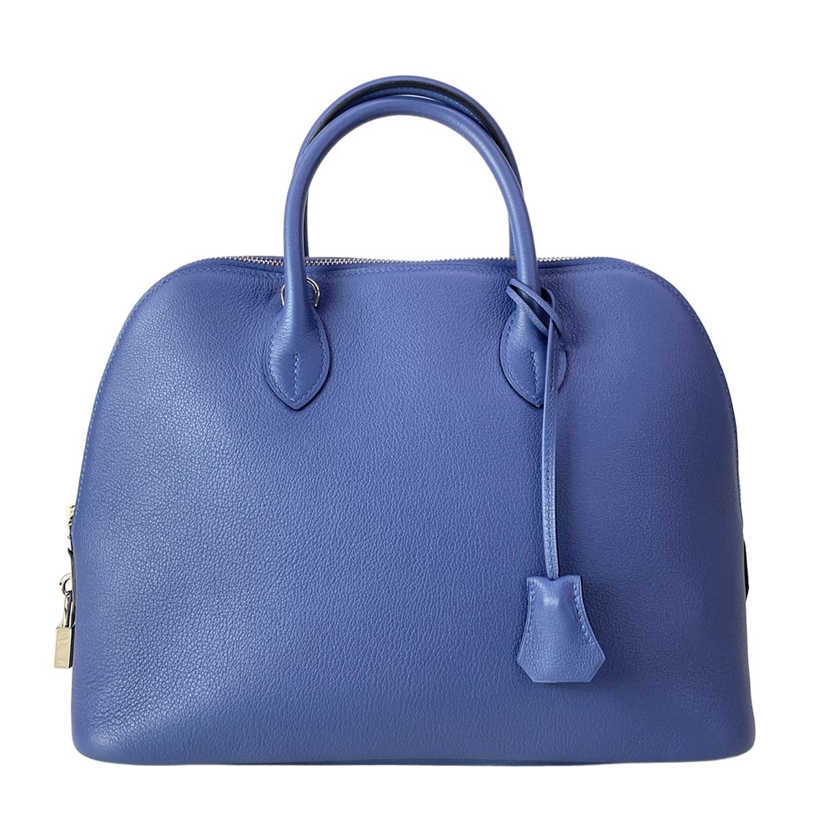 HERMES(エルメス) ハンドバッグ ボリード1923 30 ブルーブライトン シルバー金具