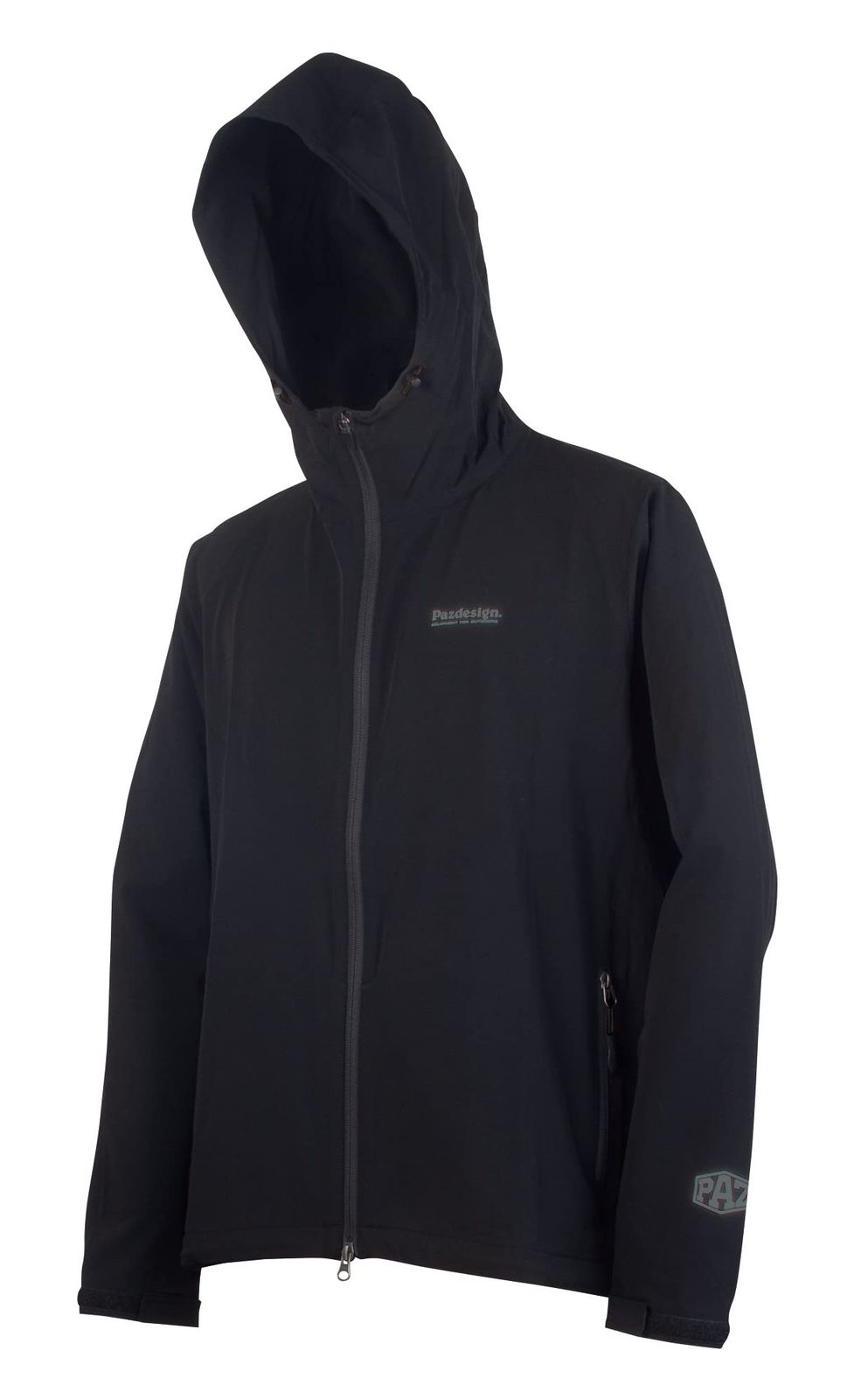 新品 パズデザイン SJK-014 ストレッチパーカ マットブラック/グレー S