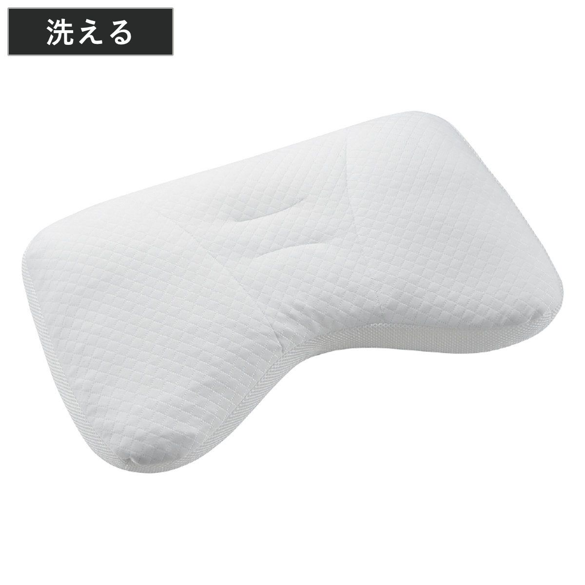 枕 横向きピロー 横向き寝対応 洗濯可能 パイプ ( ピロー ソフトタイプ ハードタイプ ウォッシャブル 洗濯OK 高さ調節 横向き 横向け寝 洗濯可 柔らかめ 硬め )
