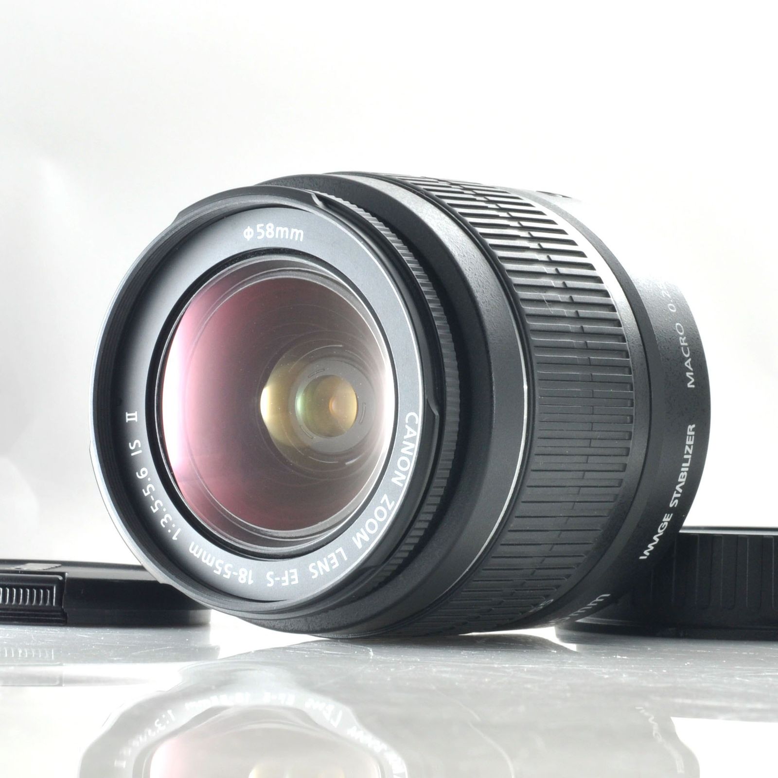 【キヤノン】Canon EF-S 18-55mm F3.5-5.6 IS II オートフォーカス レンズ #T506B