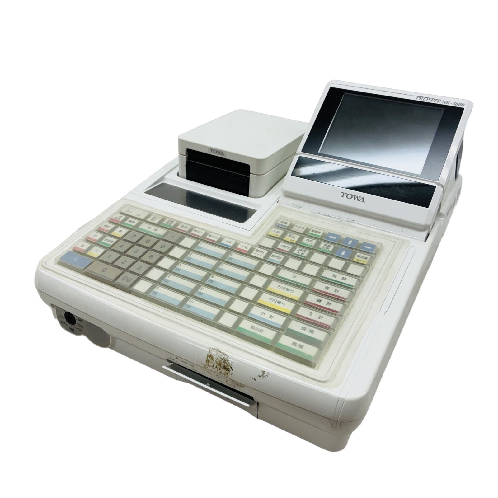TOWA NR-3800R ZINEB-1018X1H 電子レジスター 業務用 店舗用品 会計 トーワ 中古 C11175279 17,100円