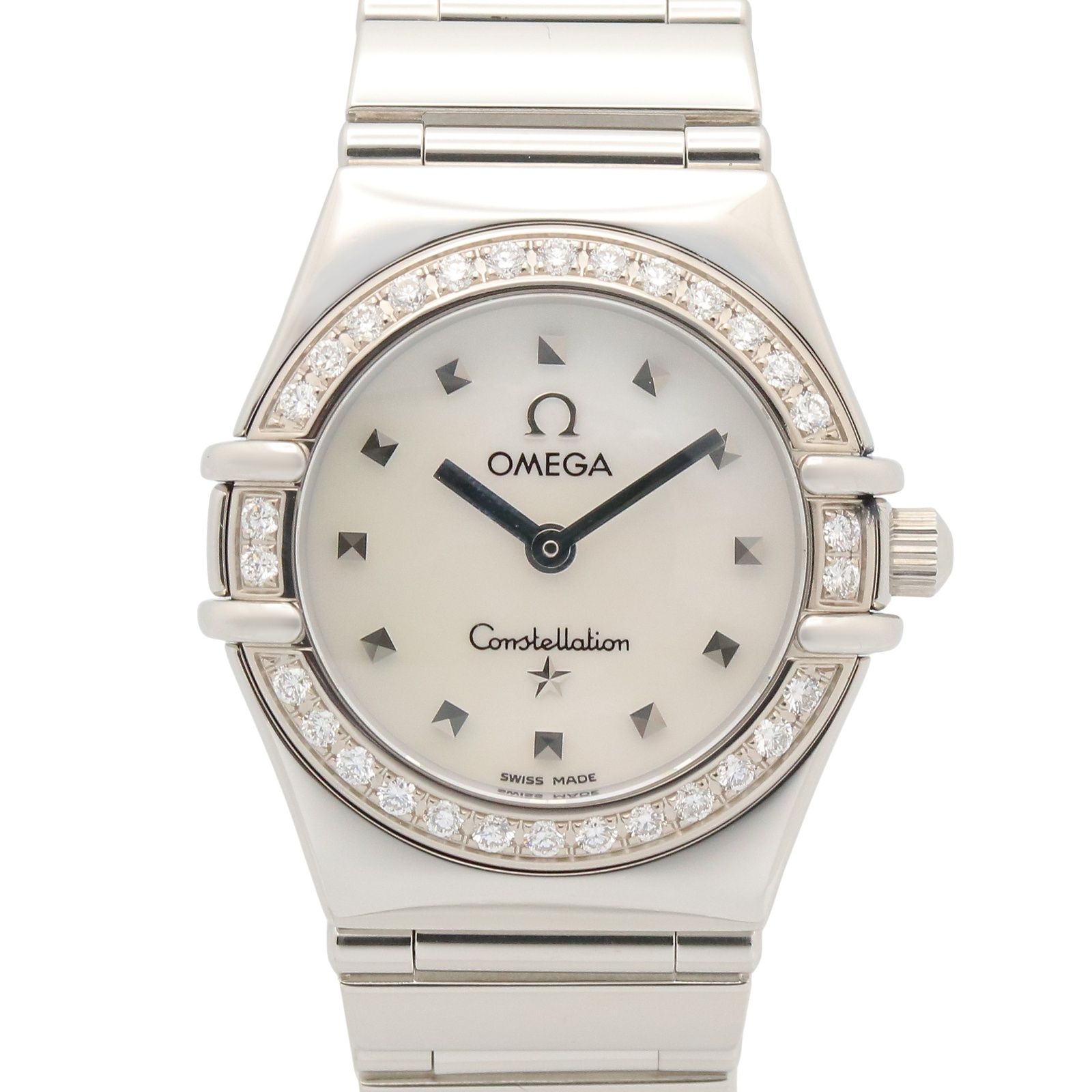 OMEGA オメガ コンステレーション ミニ マイチョイス ダイヤベゼル 腕時計 103,840円