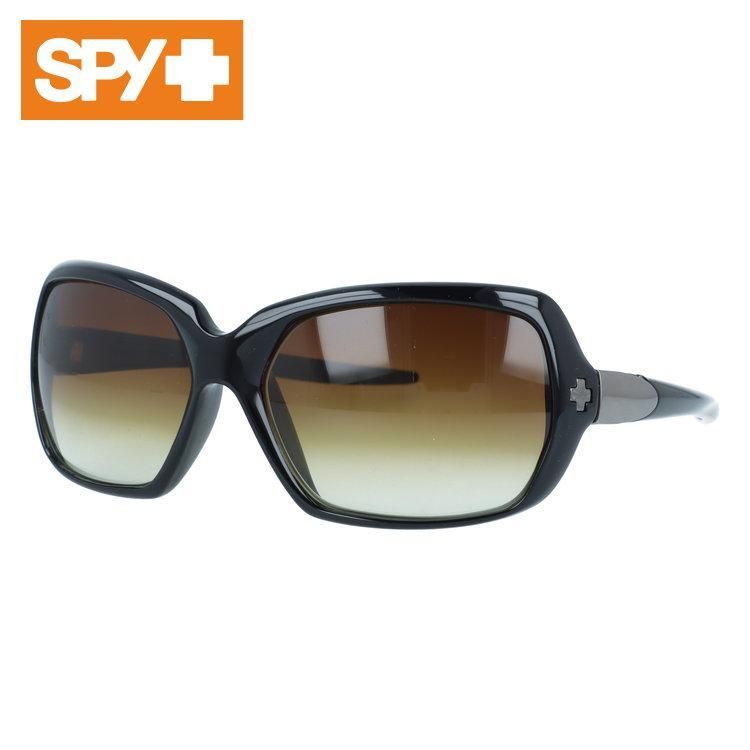 【訳あり】スパイ サングラス アジアンフィット SPY DYNASTY Shiny Black/Brown Fade 62サイズ バタフライ型 アウトレット品 ユニセックス メンズ レディース