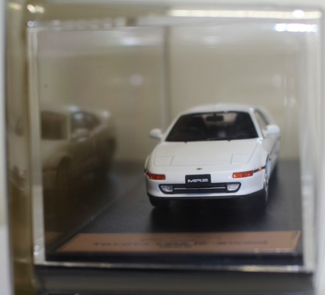新品 1/43 国産名車プレミアムコレクション トヨタ MR2 1989 白