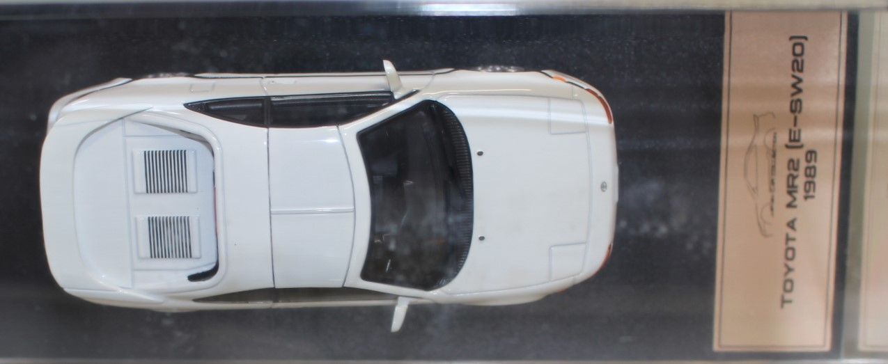 新品 1/43 国産名車プレミアムコレクション トヨタ MR2 1989 白