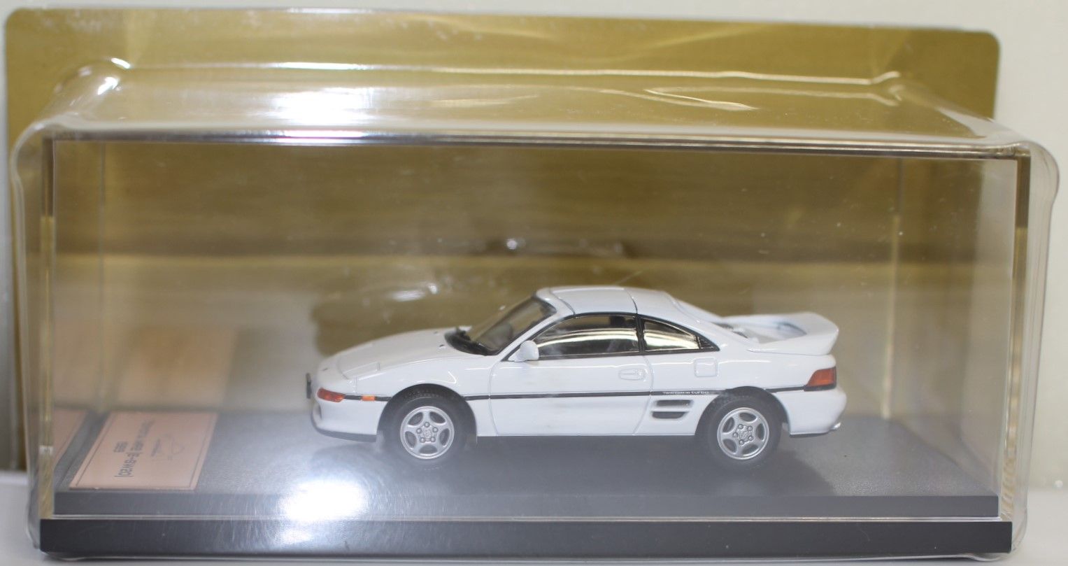 新品 1/43 国産名車プレミアムコレクション トヨタ MR2 1989 白