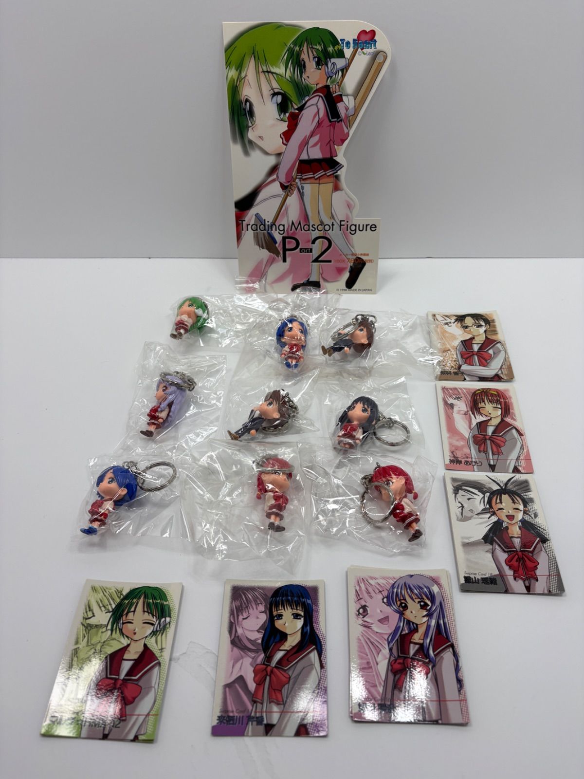 ToHeart Trading Mascot Figure Part2 全6種＋ダブり3体 カード付Ｉ－１７