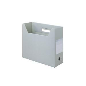 （まとめ）プラス ボックスファイル レギュラー FL-023BF SLG〔×10セット〕