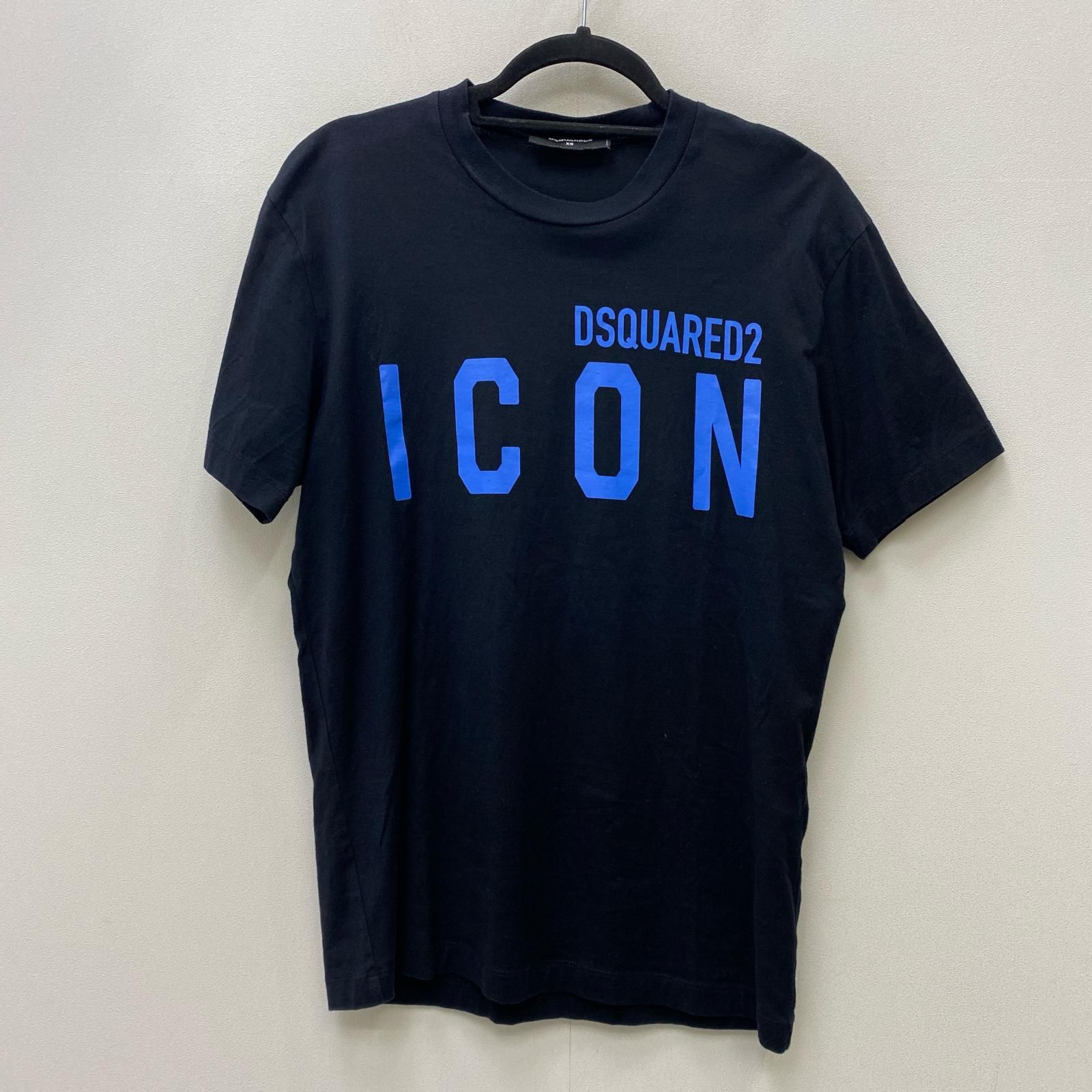 【加古川店】 中古 DSQUARED2 | ディースクエアード 半袖Ｔシャツ ICON TEE:COOL FIT s79gc0001 s23009 ブラック サイズ：XS 【108】