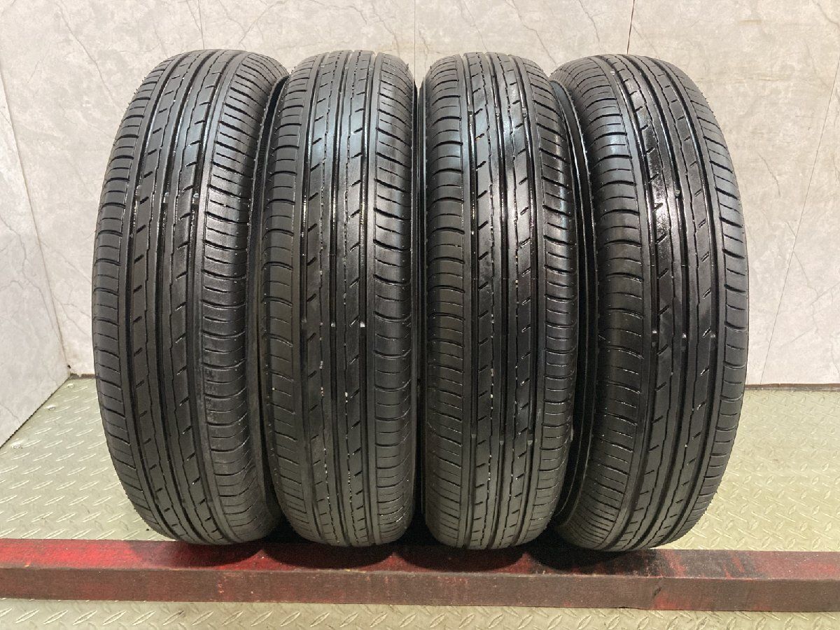 YOKOHAMA BluEarth-Es ES32 145/80R13 13インチ 夏タイヤ 4本 24年製 バリ溝 プレオ ルクラ タント N-BOX ワゴンR モコ等　(MTW454)