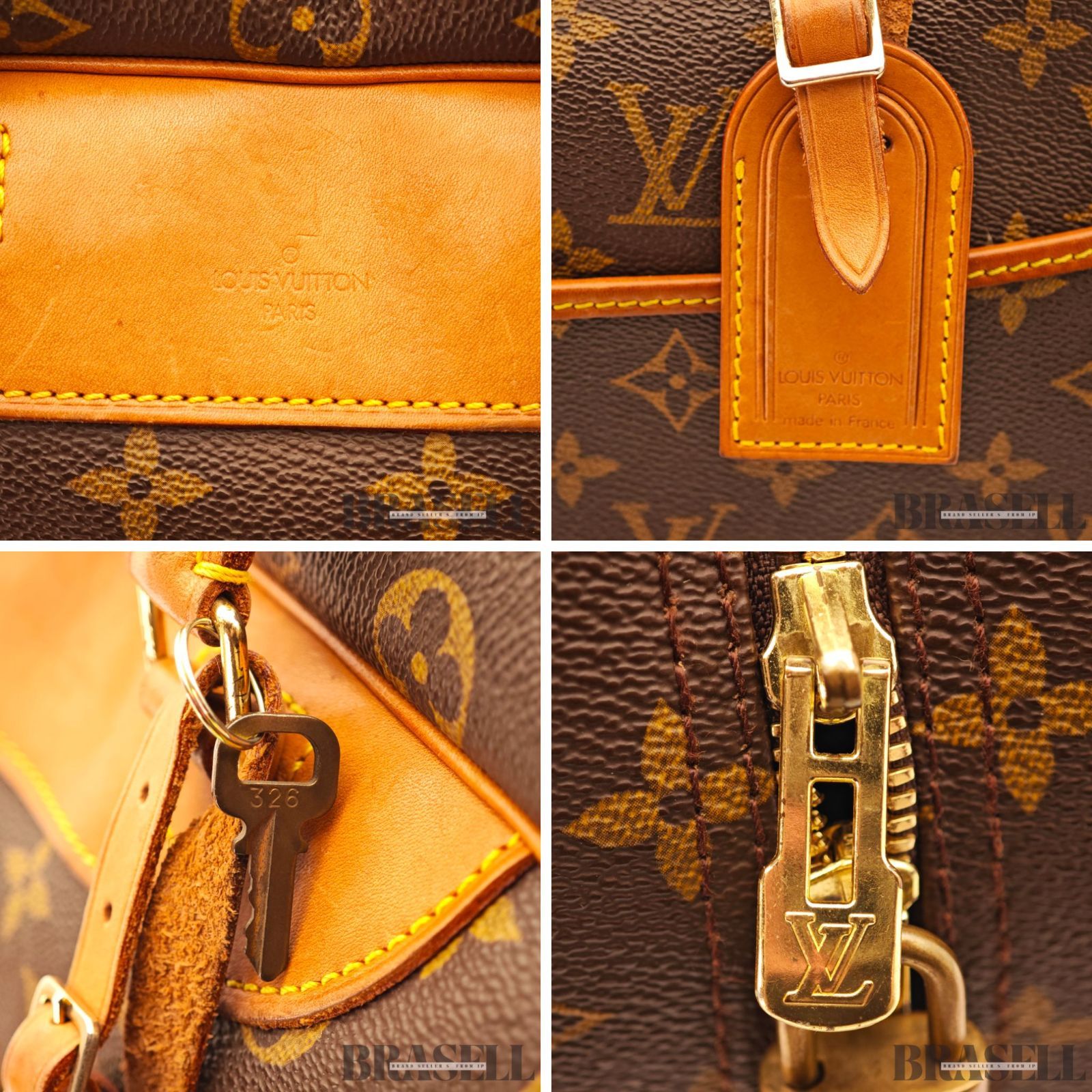 Louis Vuitton ドーヴィル　保存袋あり LOUIS VUITTON モノグラム ドーヴィル M47270 バッグ ハンドバッグ