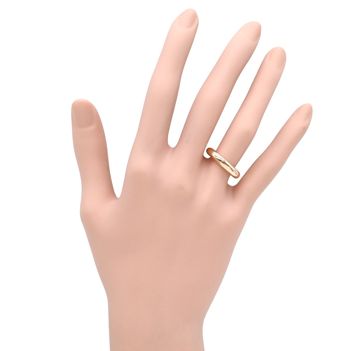カルティエ CARTIER バンド リング サイズ48/JP8 K18PG カルティエ Cartier リング 指輪 エリプス ピンクゴールド #48(JP8