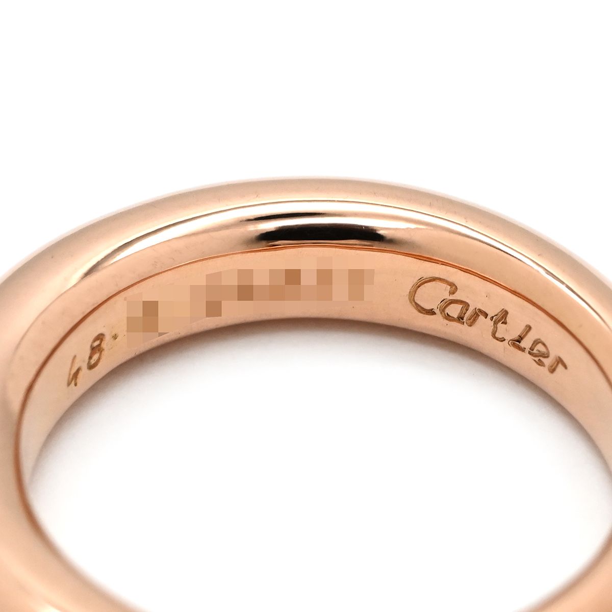 カルティエ Cartier リング 指輪 エリプス ピンクゴールド #48(JP8