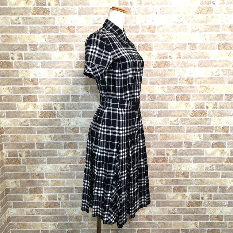 送料込み！ 極美品 BURBERRY LONDON ワンピース 36 チェック柄 624