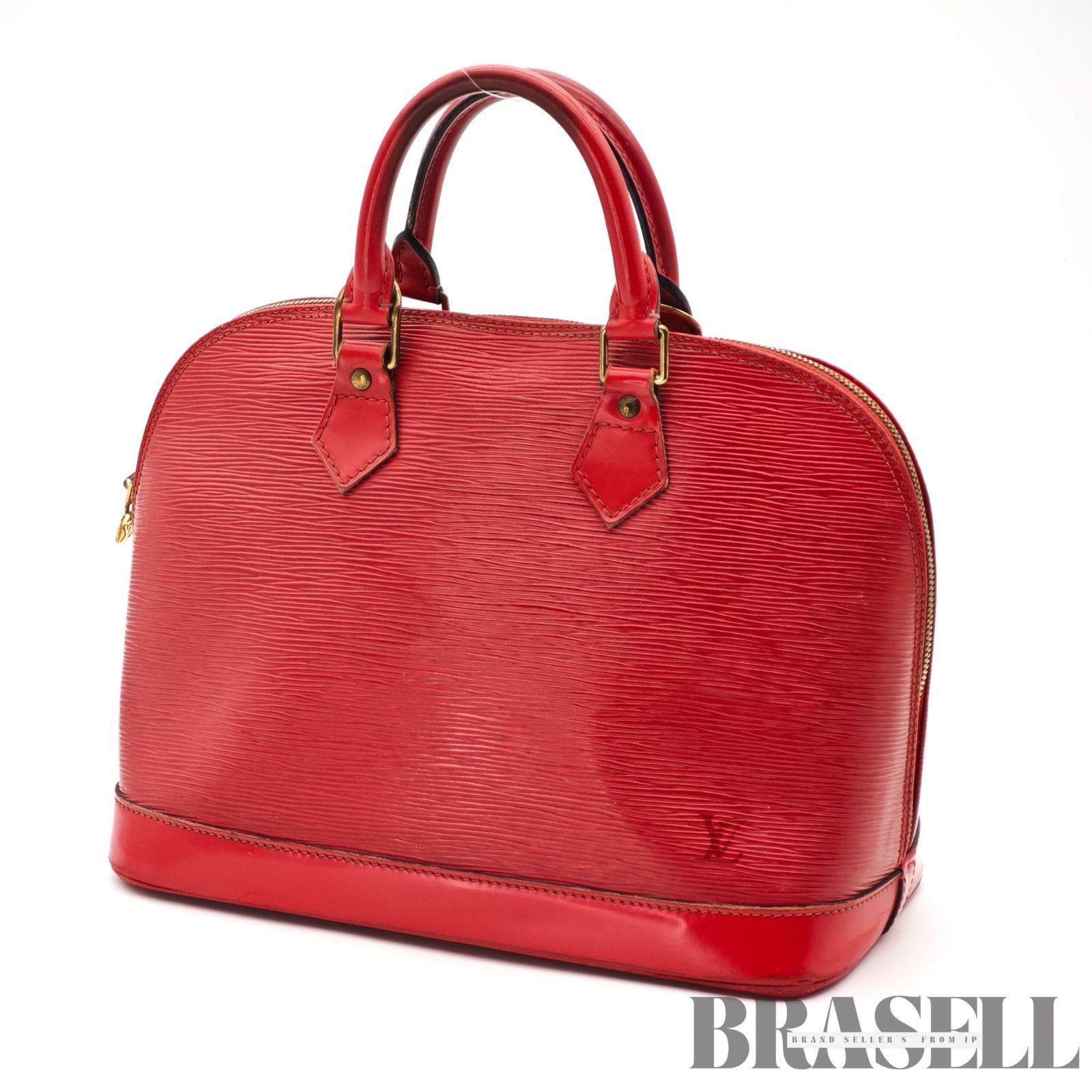 LOUIS VUITTON エピ アルマ M52147 バッグ ハンドバッグ レッド レディース