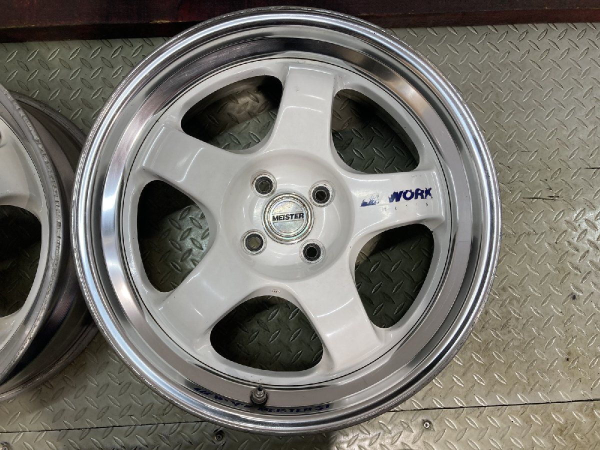 希少】WORK MEISTER S1 ワーク マイスター エスワン 17インチ 2本 