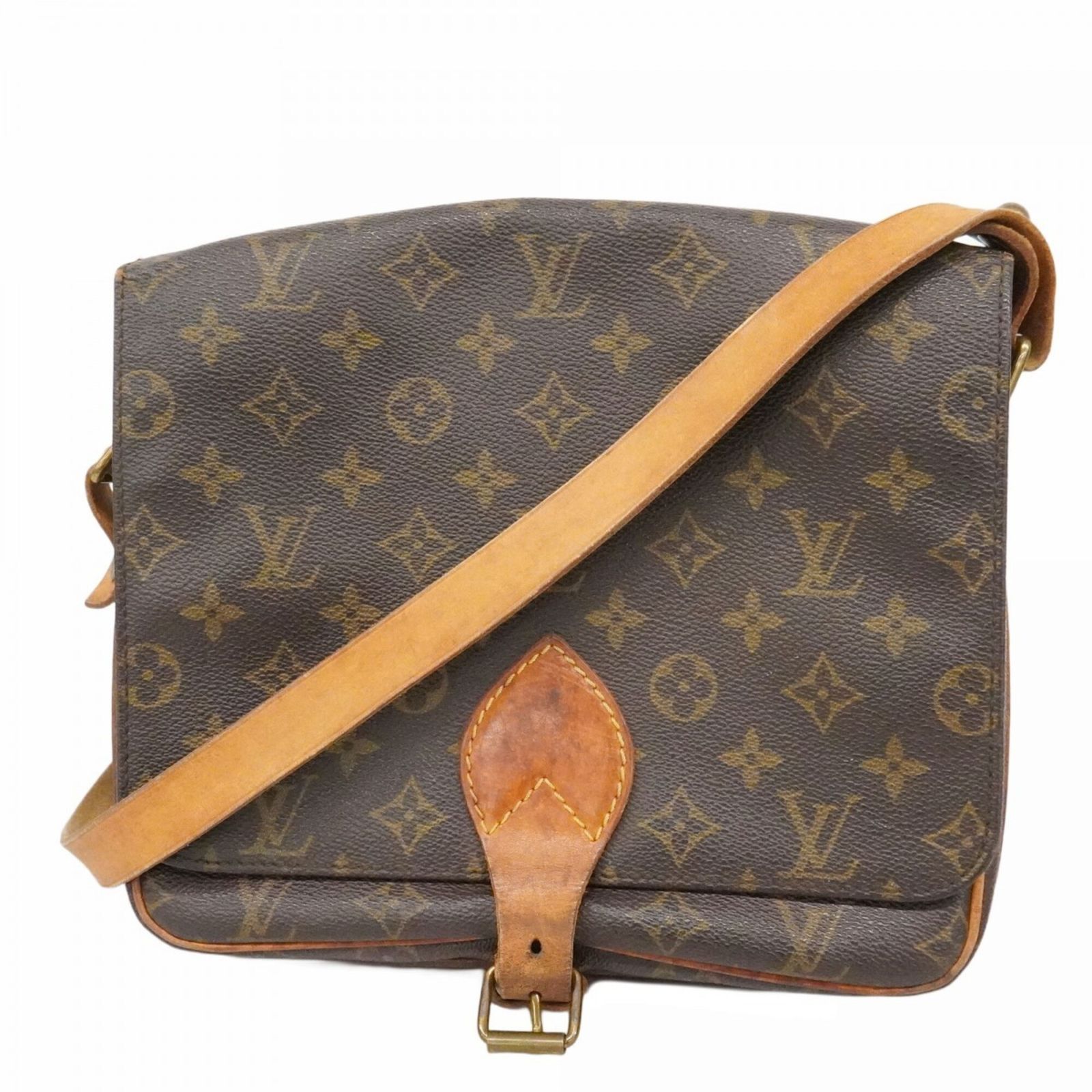 ルイ・ヴィトン(Louis Vuitton) ルイ・ヴィトン ショルダーバッグ モノグラム カルトシエールGM M51252 ブラウンレディース