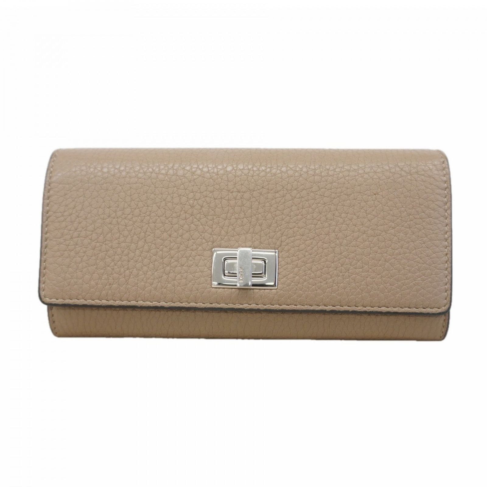 フェンディ(Fendi) フェンディ 長財布 ピーカブー レザー ベージュ レディース 20,924円