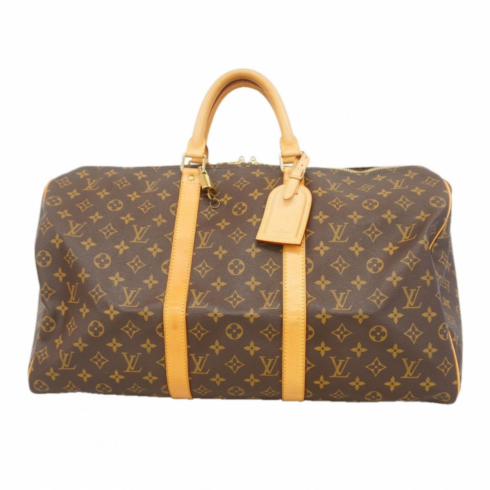 ルイ・ヴィトン(Louis Vuitton) ルイ・ヴィトン バッグ・ボストンバッグ モノグラム キーポル50 M41426 ブラウンメンズ レディース