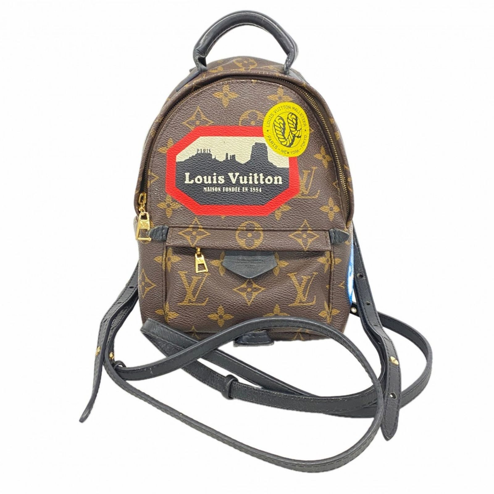 ルイ・ヴィトン(Louis Vuitton) ルイ・ヴィトン リュック・デイパック モノグラム パームスプリングスバックパックMINI M42971 ブラウンレディース