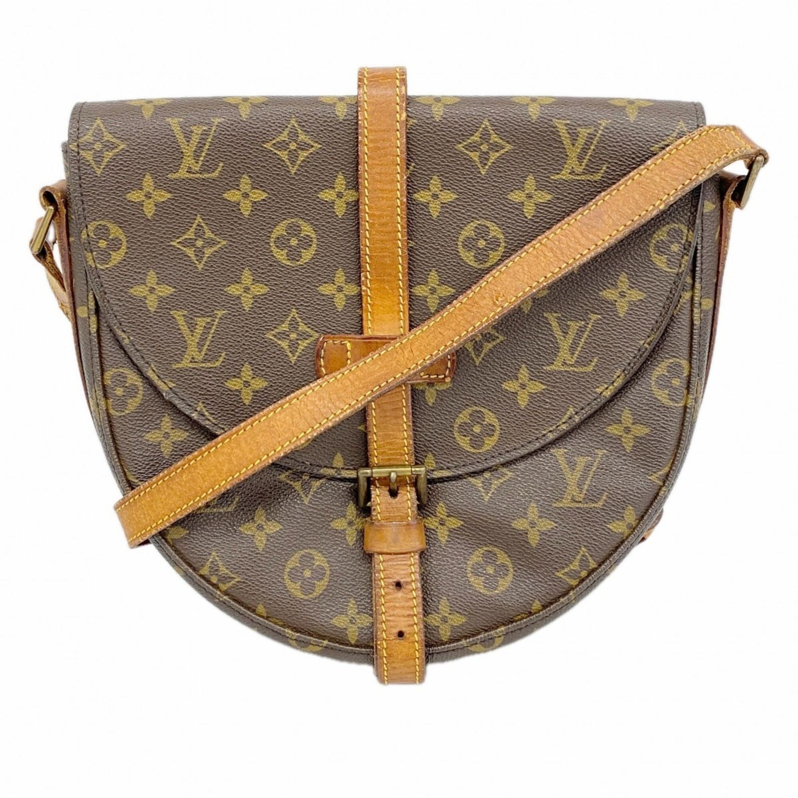 ルイ・ヴィトン(Louis Vuitton) ルイ・ヴィトン ショルダーバッグ モノグラム シャンティGM M51232 ブラウンレディース