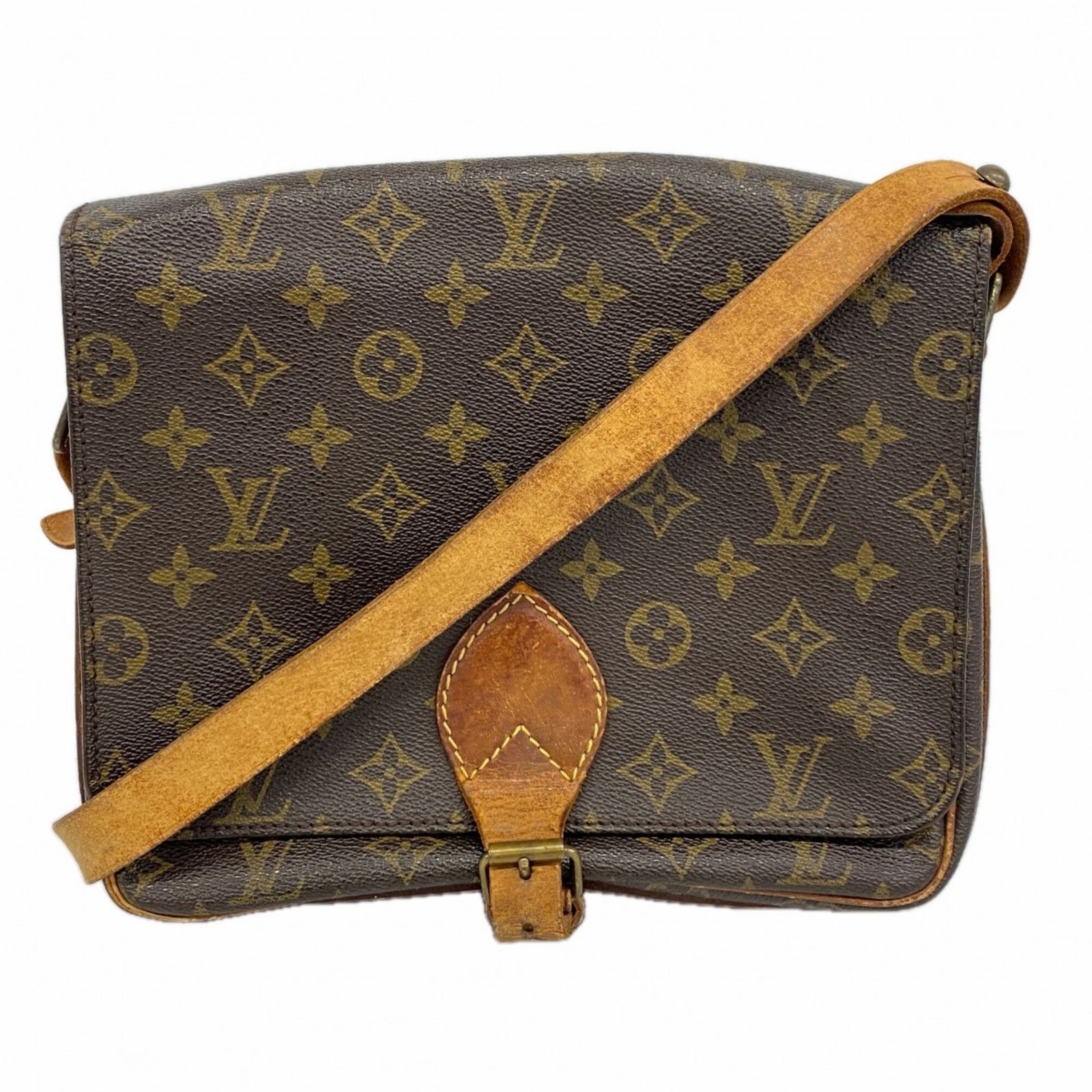 ルイ・ヴィトン(Louis Vuitton) ルイ・ヴィトン ショルダーバッグ モノグラム カルトシエールGM M51252 ブラウンレディース