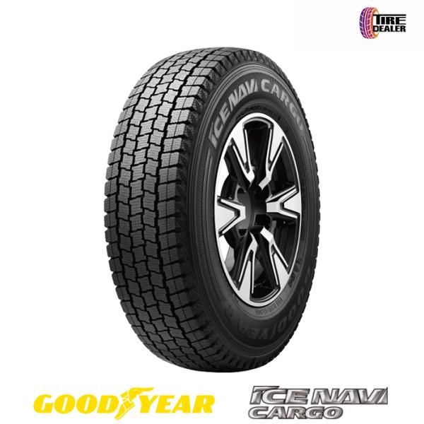 【新品 配送方法限定】 ※2本以上のご注文で送料無料 GOODYEAR 145/80R12 80/78N LT グッドイヤー ICE NAVI CARGO バン専用 スタッドレスタイヤ 4,748円