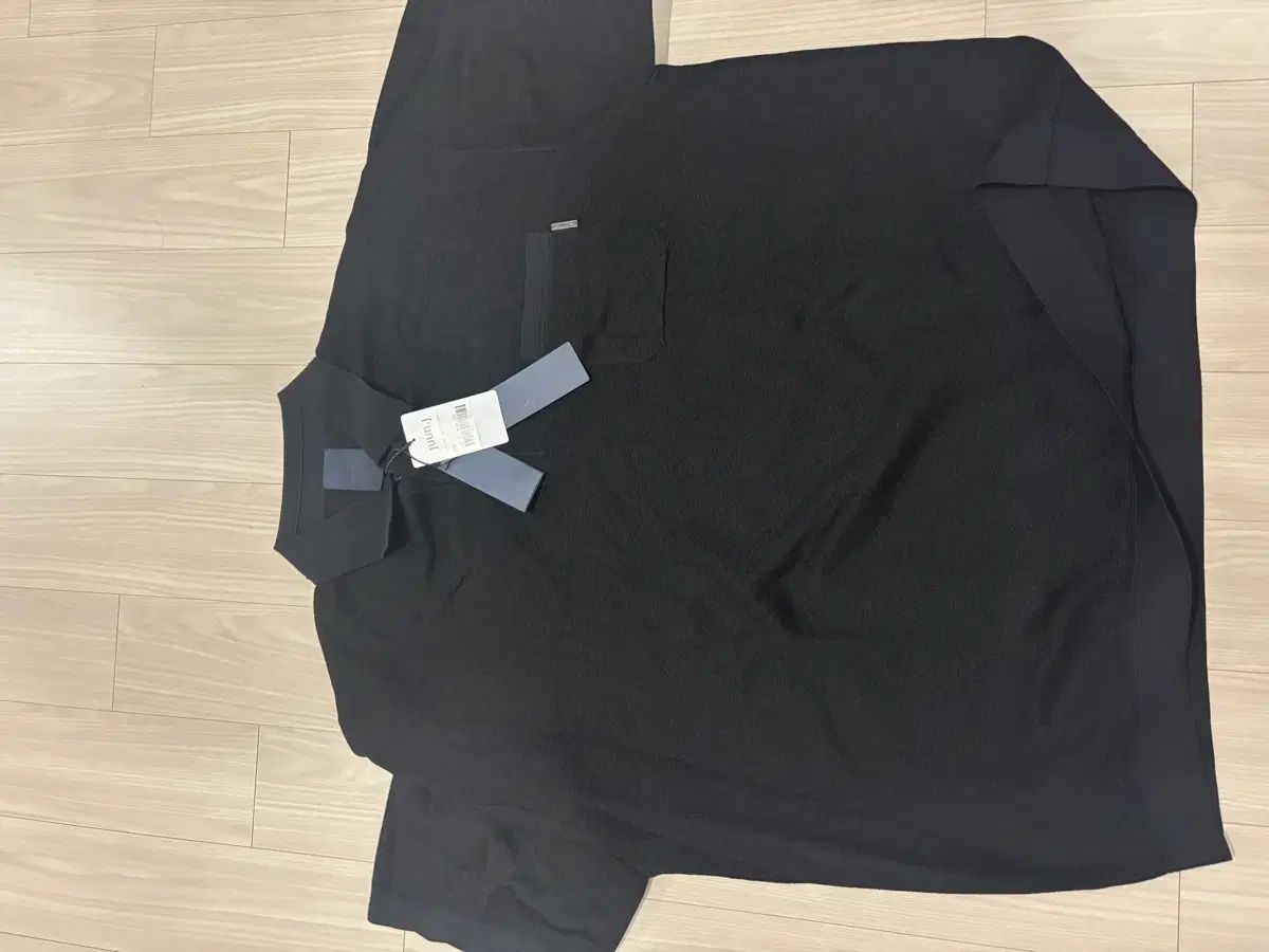 ジュンジェイ 26ss ライト Tシャツカラー ニット ブラック L