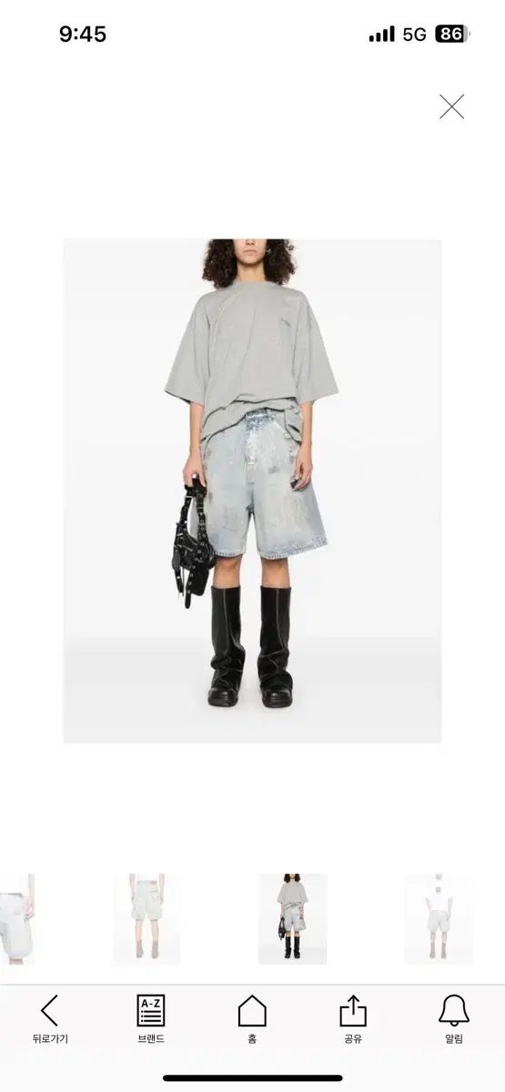 (30) VETEMENTS ヴェトモン バミューダ パンツ