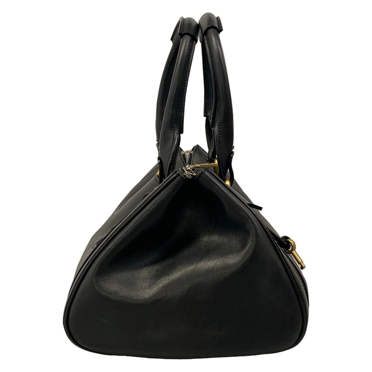 Chloe(クロエ) ハンドバッグ オーロラ 黒 レザー Chloe(クロエ) ハンドバッグ オーロラ 黒 レザー