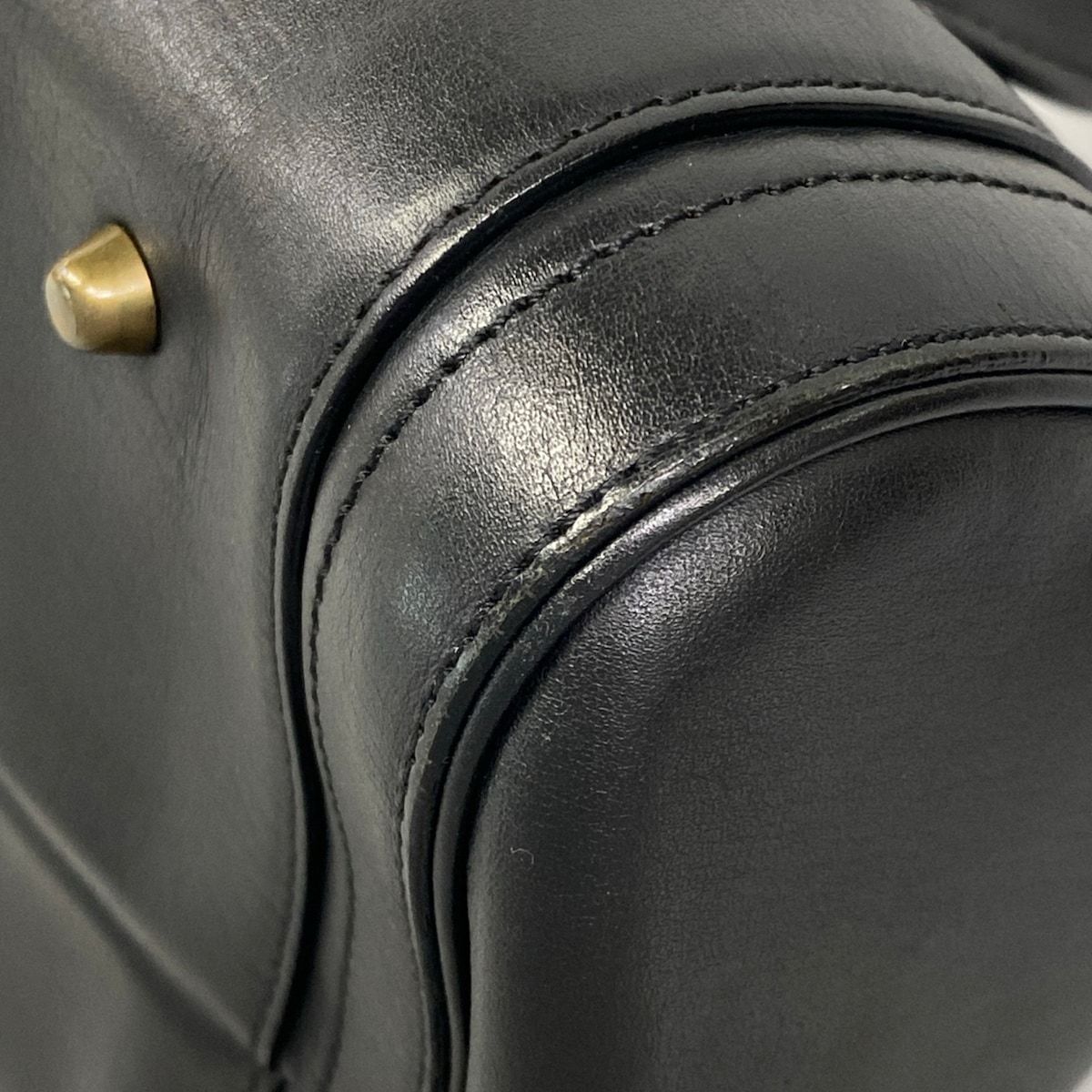 Chloe(クロエ) ハンドバッグ オーロラ 黒 レザー Chloe(クロエ) ハンドバッグ オーロラ 黒 レザー