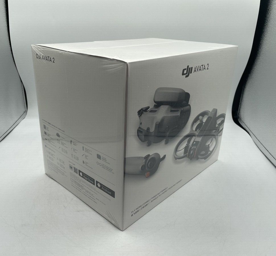 【新品未開封】DJI Avata 2 Fly More Combo（バッテリー3本付）FPVドローン ゴーグル付き WA5206